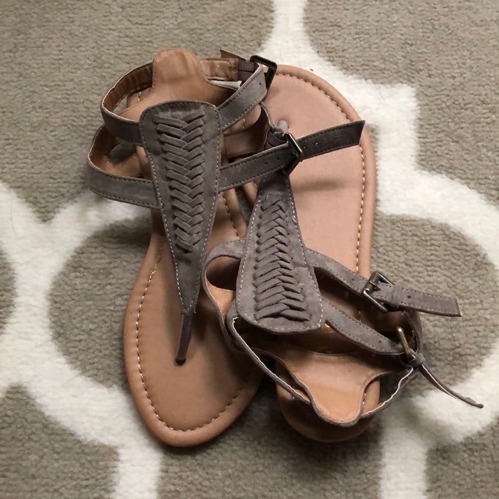 Braided sandal